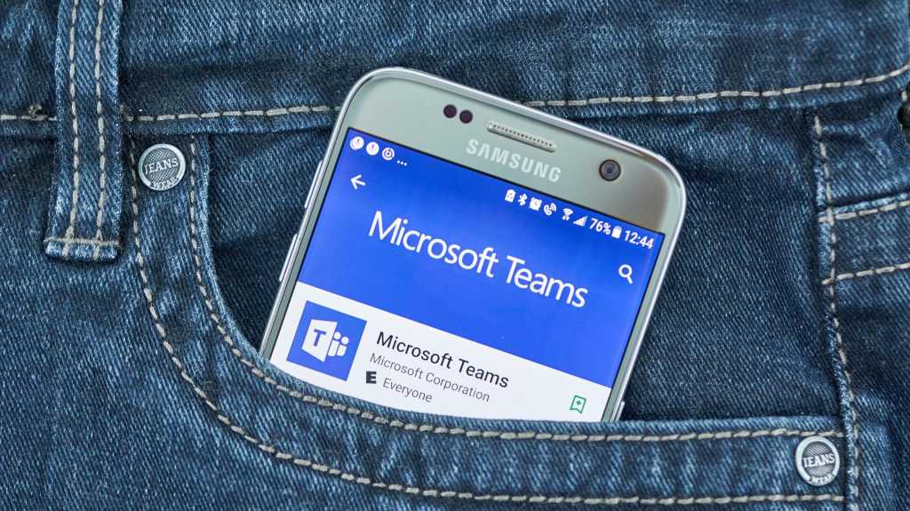 Nur für redaktionelle Nutzung, Microsoft Teams, App, Office 365, 16:9, slider